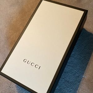 Gucci mens shoe box
